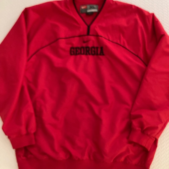 Nike Other - Nike Georgia Logo Wear Wind Shirt